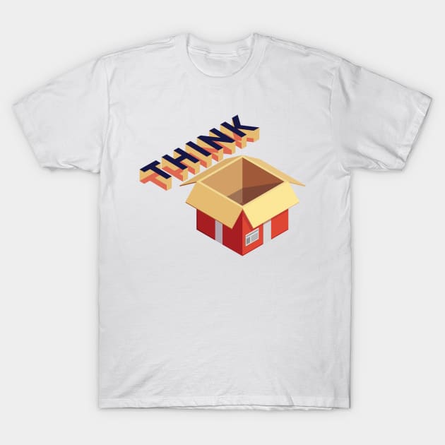 Thinking Outside T-Shirt by imlying